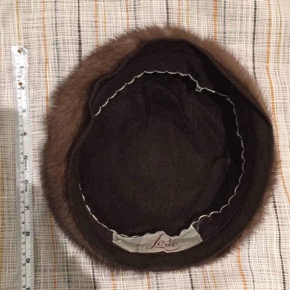 Vintage mink fur hat - Picture 5 of 6